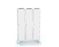 Cloakroom locker reduced height ALDUR 1 with feet 1620 x 1050 x 500